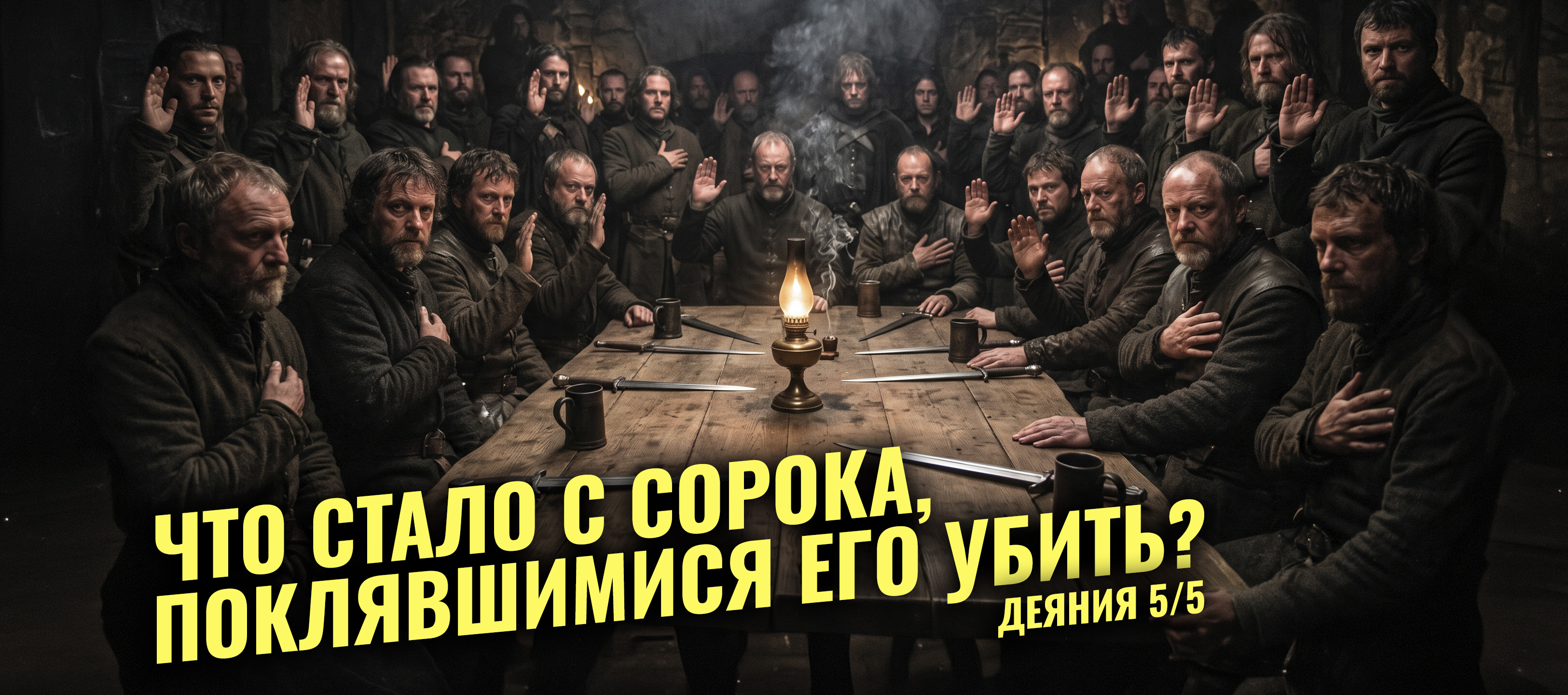 Деяния: серия 5. Книга про арестанта заканчивается словом «беспрепятственно». Это не опечатка. Тебе когда-нибудь говорили «сам виноват, теперь сиди»? Апостолу Павлу говорили примерно то же - только у него был не косой взгляд соседа, а разъярённая толпа